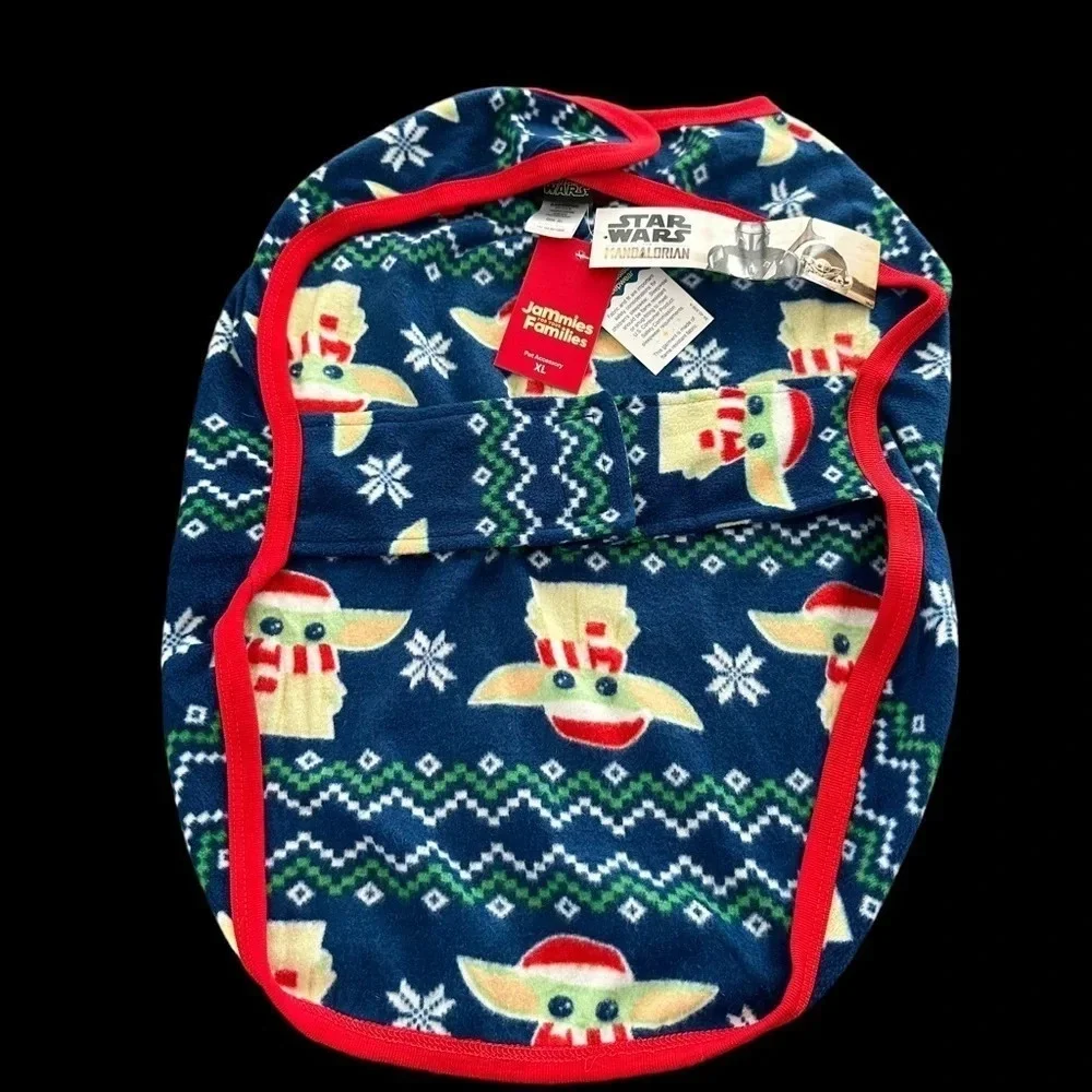 NWT Jammies for your‎ families Pet Dog XL Baby Yoda Mandalorian Disney Christmas